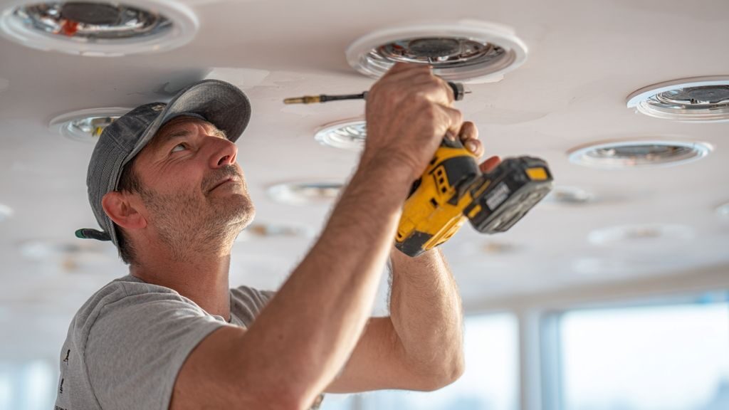 Quel est le budget à prévoir pour l'installation d'un spot encastré au plafond ?