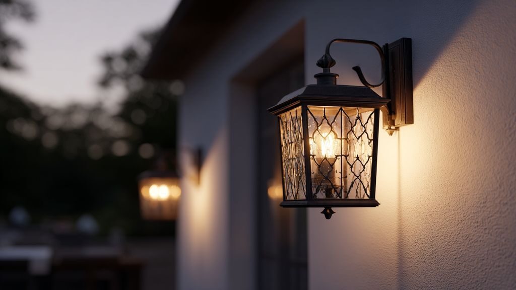 Quel est le prix moyen des luminaires extérieurs et de leur pose par un professionnel