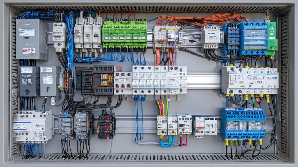 Quels sont les composants et équipements obligatoires dans un tableau électrique