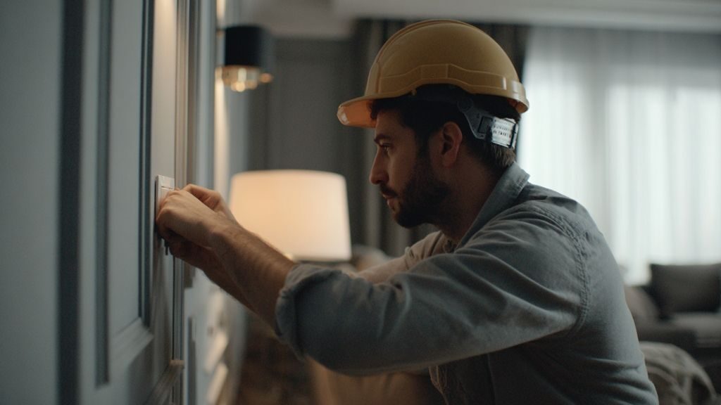 À quelle hauteur installer les prises électriques dans un salon